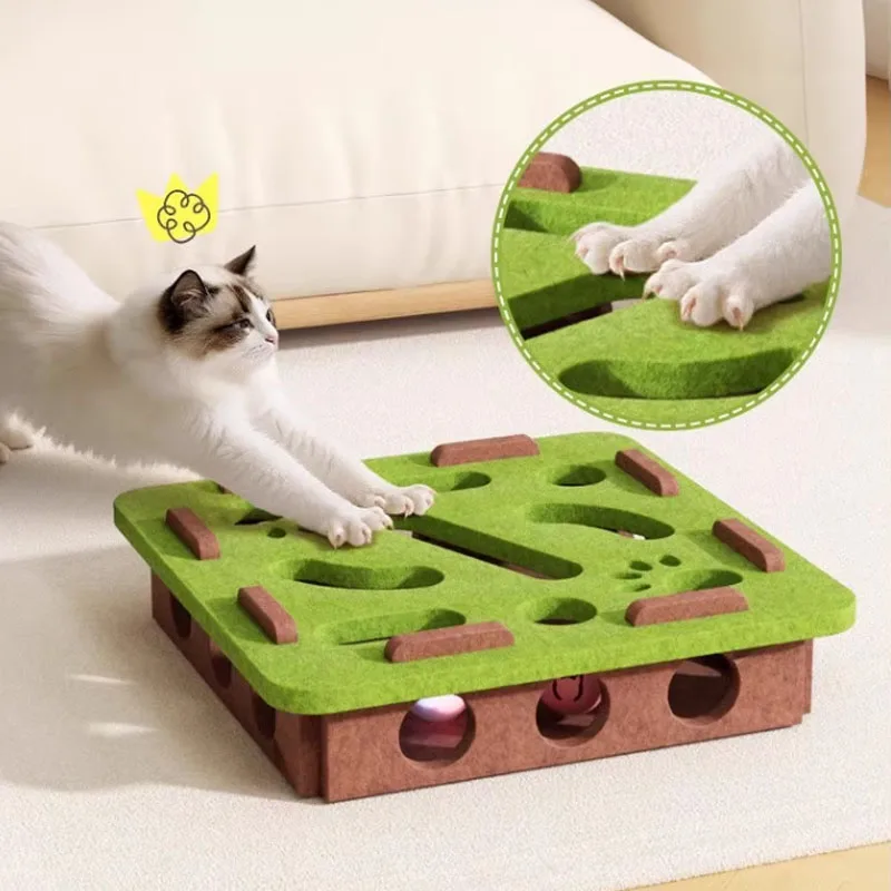 Arranhador para Gatos de Sisal Compacto Fácil de Montar - Imagem 2