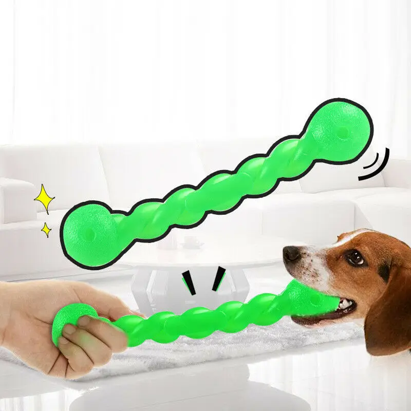 Brinquedo Bastão Molar para Cães de Borracha Resistente - Imagem 6