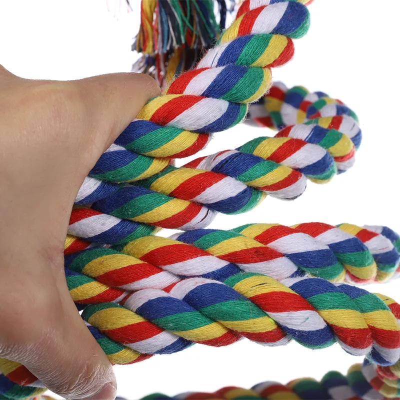 Brinquedo de Corda para Pássaros com Suporte para Treinamento de 50 cm - Imagem 5