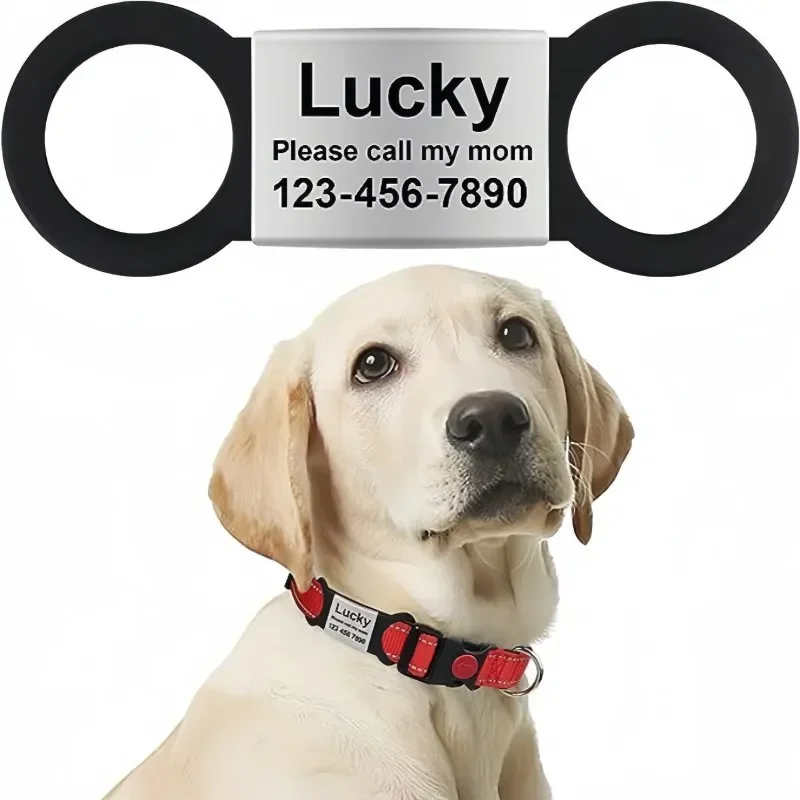 Etiqueta de Identificação para Cães e Gatos de Aço Inoxidável Gravada a Laser - Imagem 2
