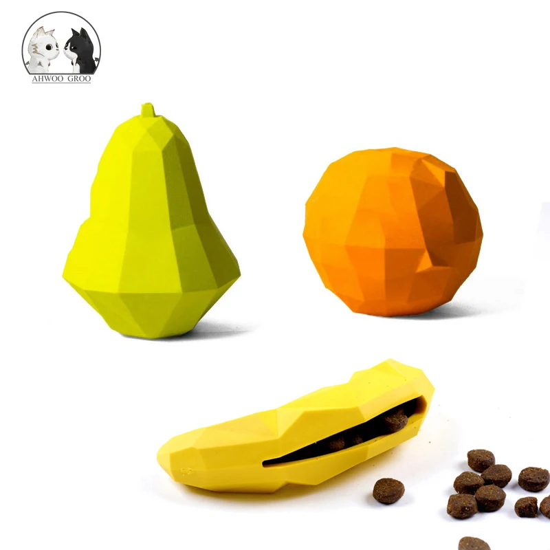 bola de borracha para cachorro com dispensador
