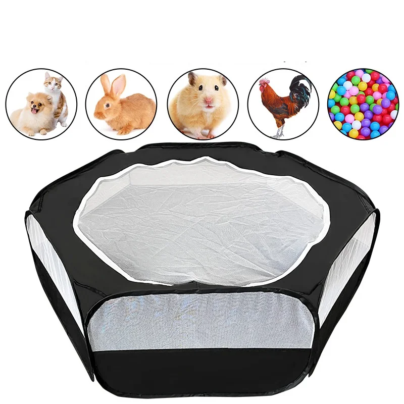 Cercadinho Dobrável para Hamster, Coelho, Cães e Porquinhos-da-índia - Imagem 3