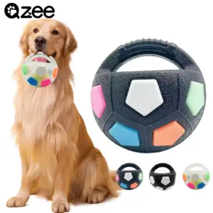 brinquedo de futebol para cães com som
