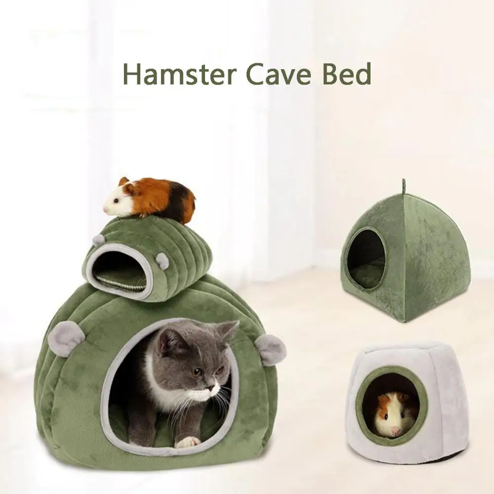 Cama Toca para Hamsters e Porquinhos-da-Índia de Pelúcia - Imagem 2