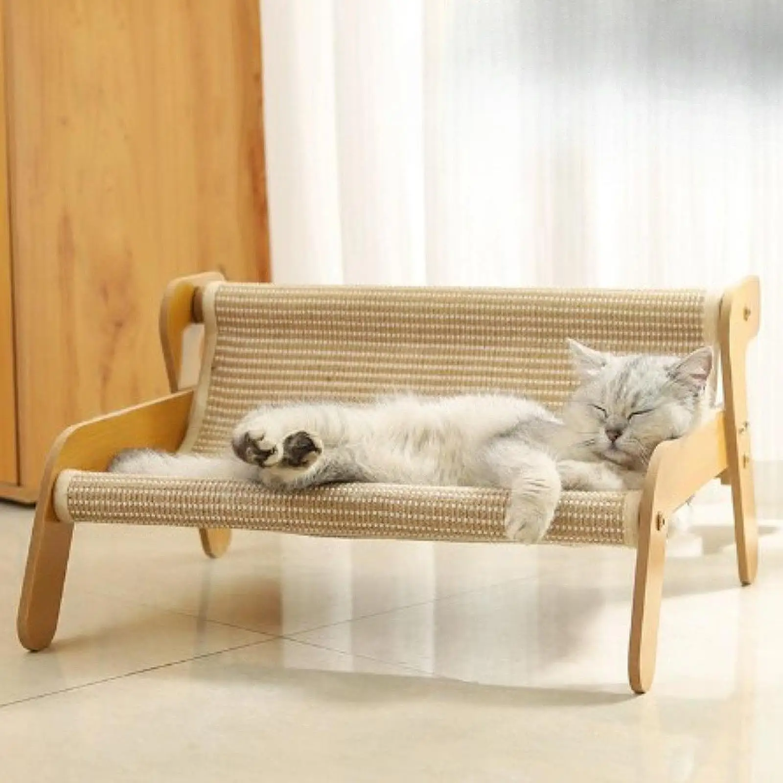 capa de cama elevada para gatos