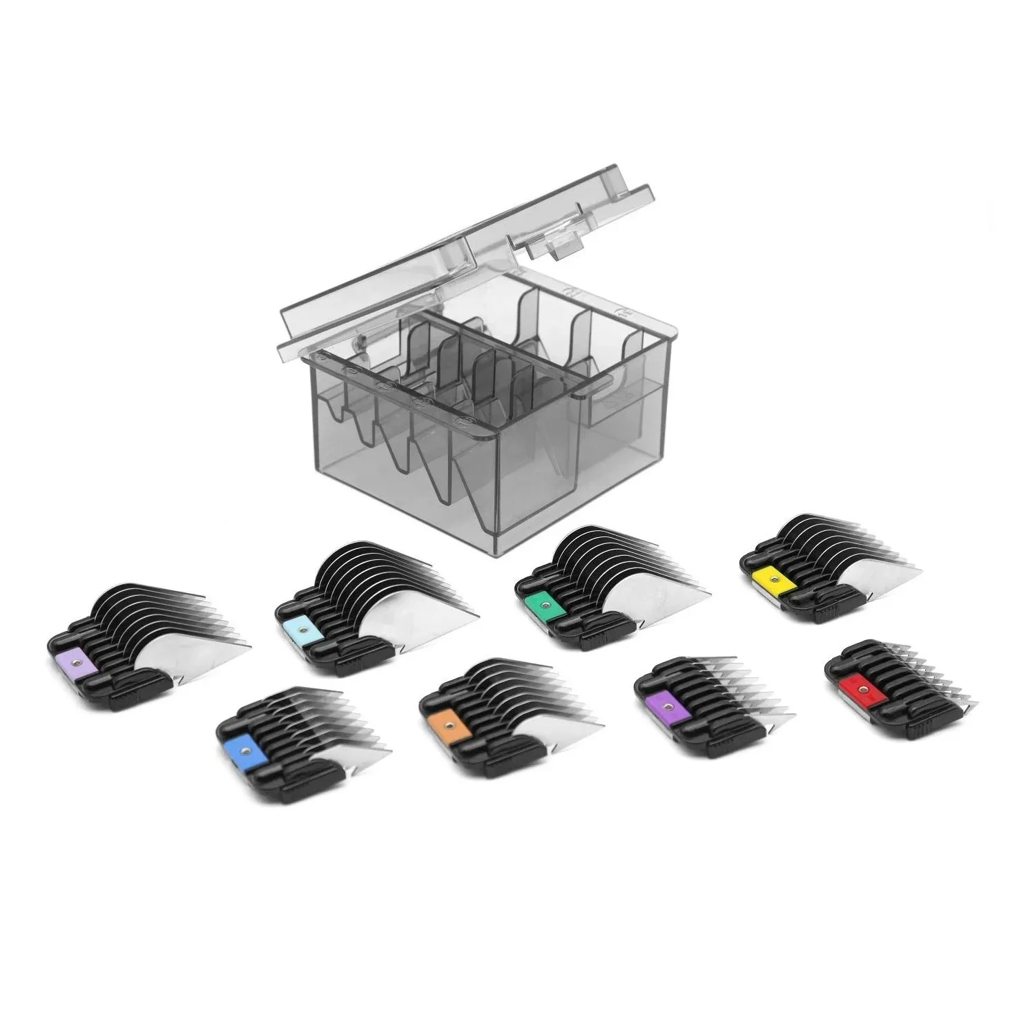 Kit de Pentes Guia para Tosquiadeira de Cães com 8 Tamanhos - Imagem 4