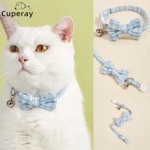colar para gatos com laço removível
