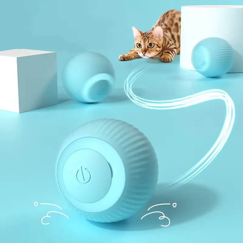 Bola Elétrica para Gatos com Rolamento Automático para Brincar - Imagem 6