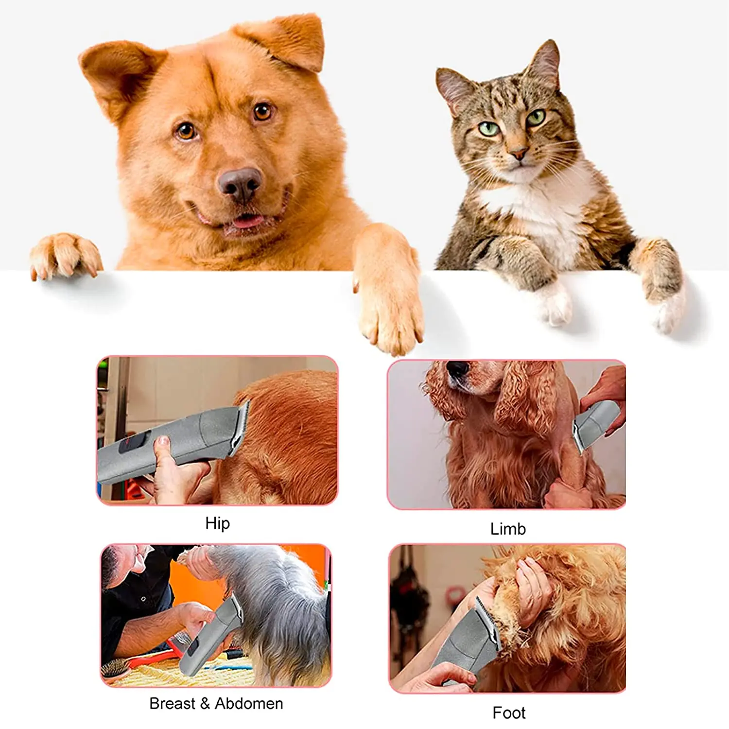 Lâmina de Aço 10# para Cortador de Pets Andis, Oster A5, Wahl KM - Imagem 5