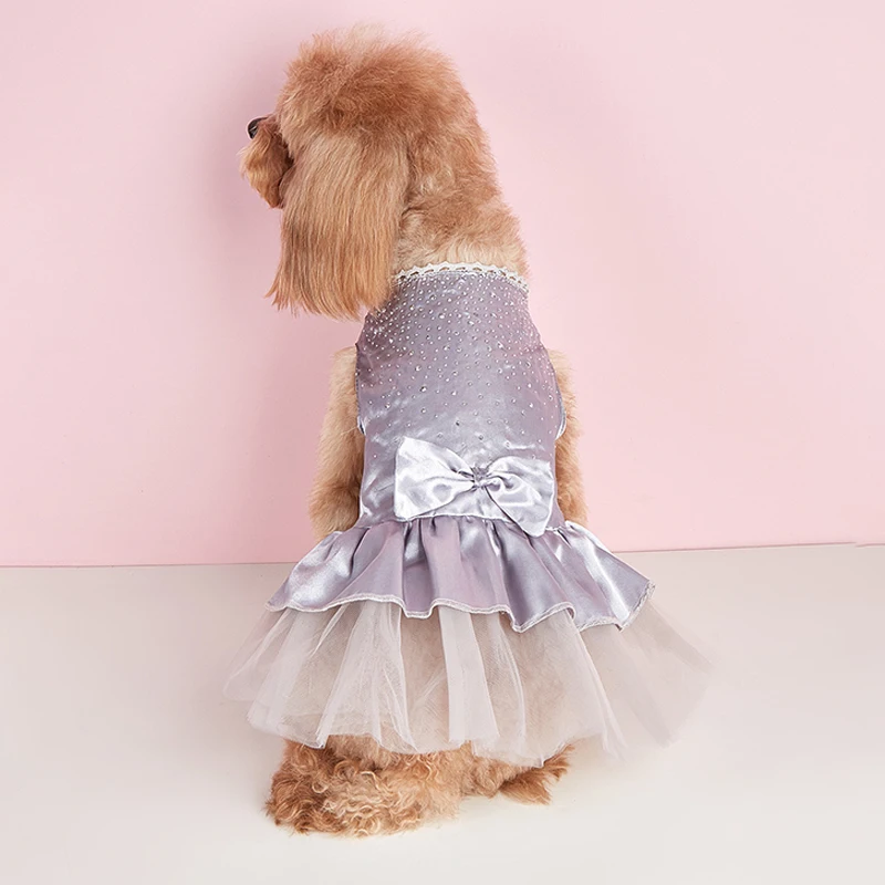 Vestido de Renda para Cães e Gatos de Porte Pequeno - Imagem 3