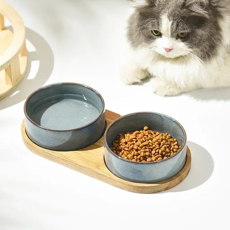 Tigela para Cães e Gatos de Cerâmica com Proteção de Coluna - Image 5