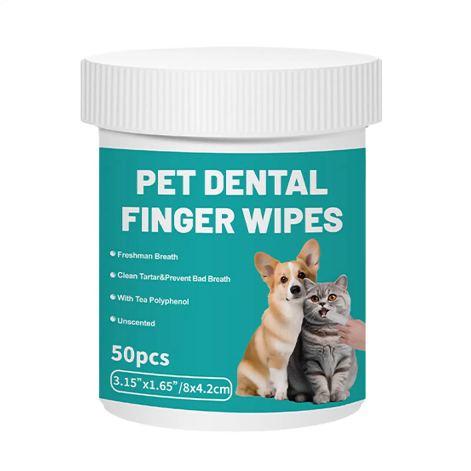 Lenços de Limpeza para Cães e Gatos de Não Tecido 50 unidades - Image 4