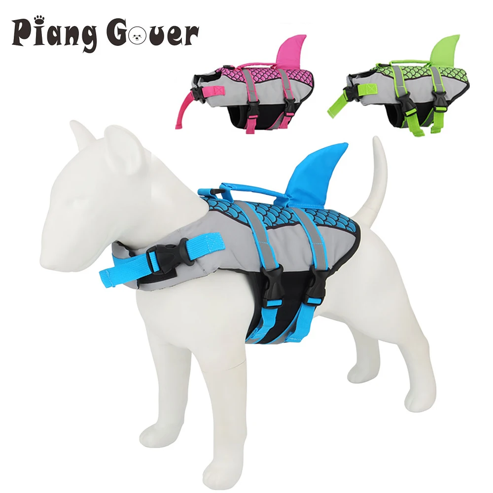 Colete Salva-Vidas para Cães de Poliéster para Natação no Verão - Image 2