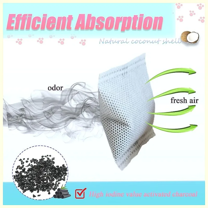 Eliminador de Odor para Caixa de Areia de Gato com Filtro de Carvão Ativado - Image 4