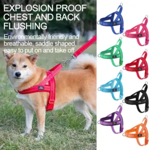 arnês de nylon para cães