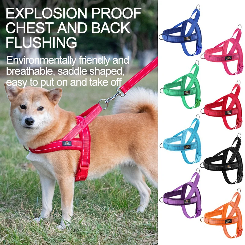 arnês de nylon para cães