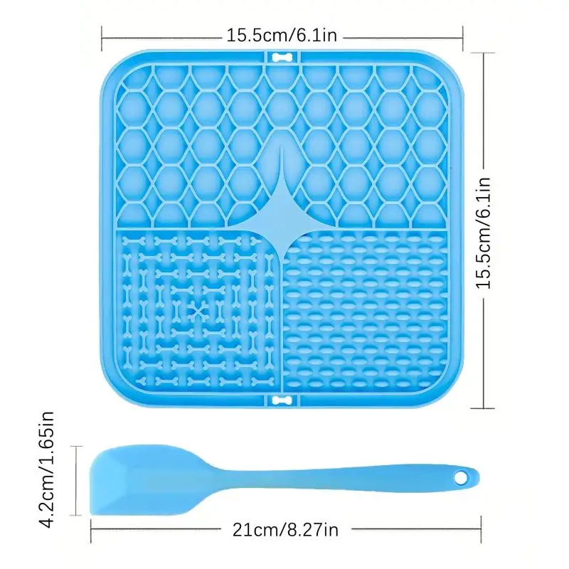 Tapete de Silicone para Cães com Ventosas para Distração no Banho - Image 6
