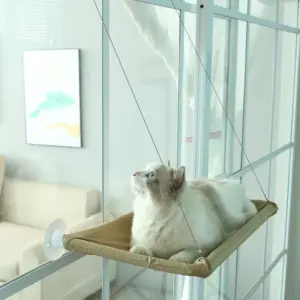 rede suspensa para gatos com ventosa