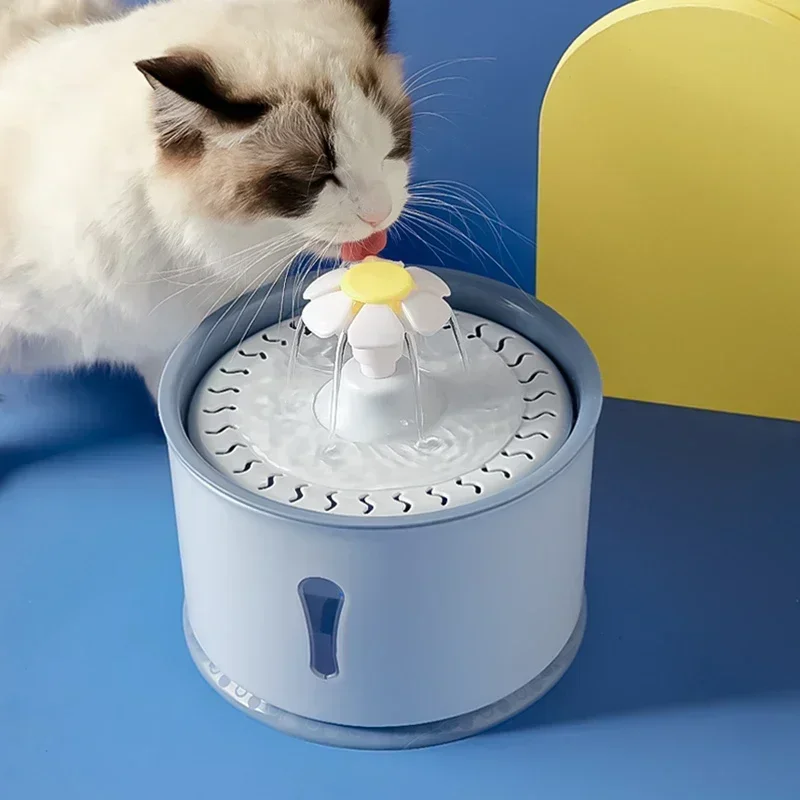 Fonte de Água Automática para Gatos 2,4 L Recarregável USB - Image 6