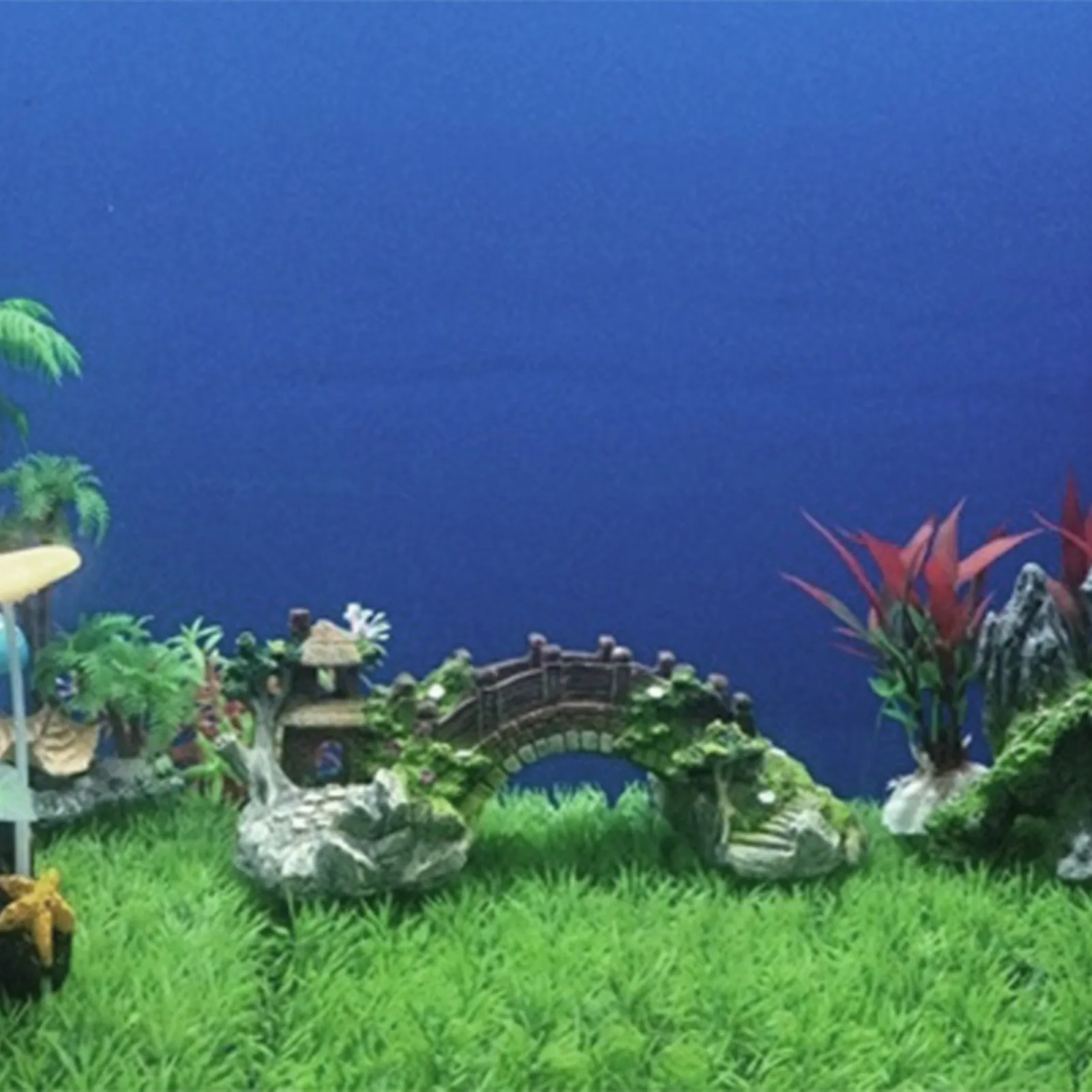 Ponte Artificial de Resina para Aquário: Decoração de Paisagem - Imagem 3