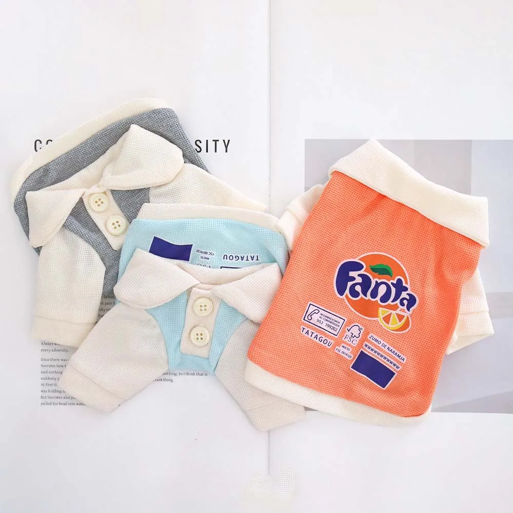 Camisa Polo para Cães e Gatos Estampa Frutas - Imagem 4