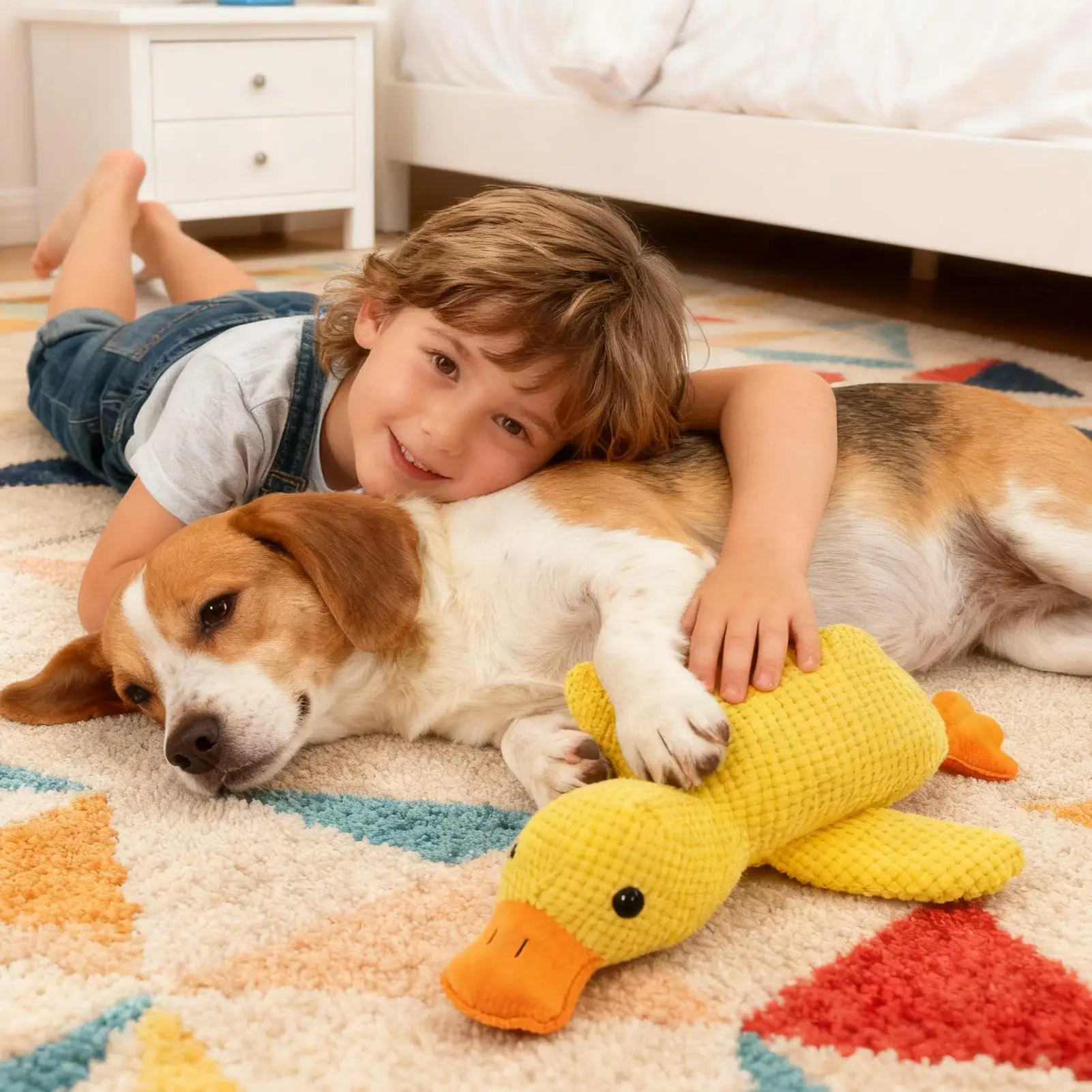 Brinquedo de Pelúcia para Cães com Som de Pato - Image 2