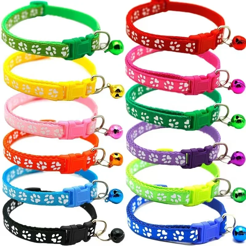 coleira para gatos e cães pequenos com sino
