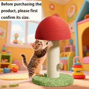 arranhador cogumelo para gatos