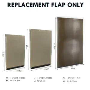 aba de reposição para porta de pet grande