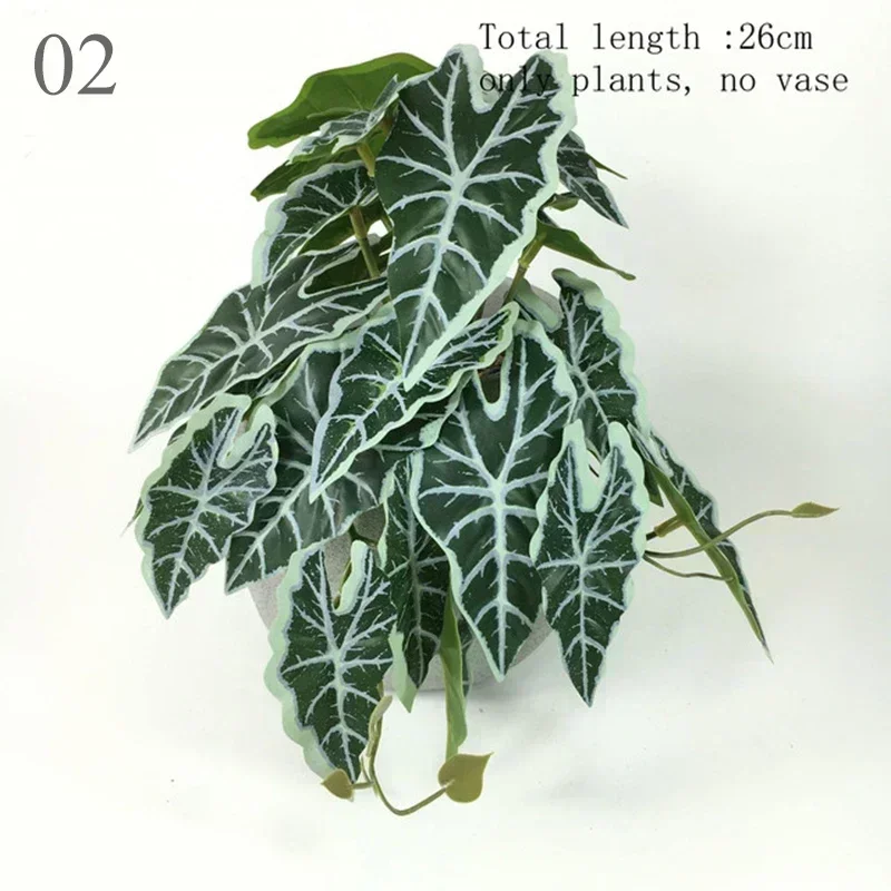 Planta Artificial para Terrário Videira 26 cm Verde Claro - Imagem 6