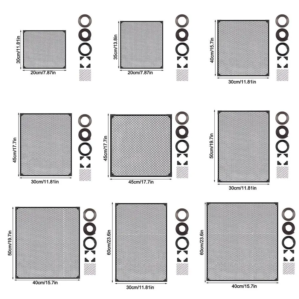 Tampa de Malha Magnética para Aquário 30x20 cm com Instalação Fácil DIY - Imagem 6