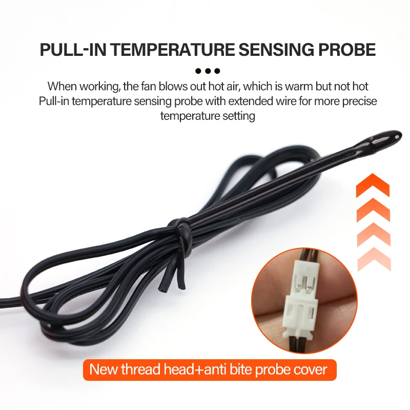 Lâmpada de Aquecimento para Pets 150W com Controle de Temperatura 25-32°C - Imagem 3