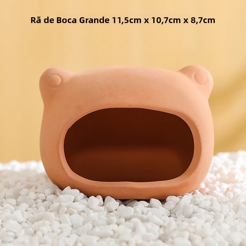 Casa de Cerâmica para Hamsters e Coelhos com Função Refrescante - Imagem 2