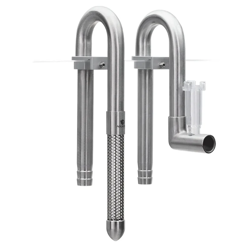 AQUAPRO-Mini Skimmer Inflow Aço Inoxidável para Aquário Pequeno - Imagem 5