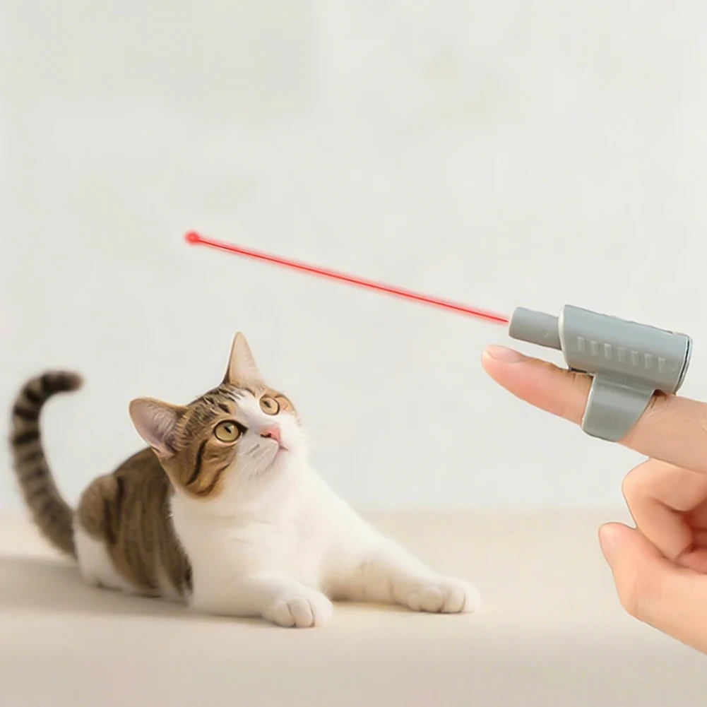 Brinquedo Laser para Gatos com Pilha Inclusa e Luz Vermelha - Imagem 4