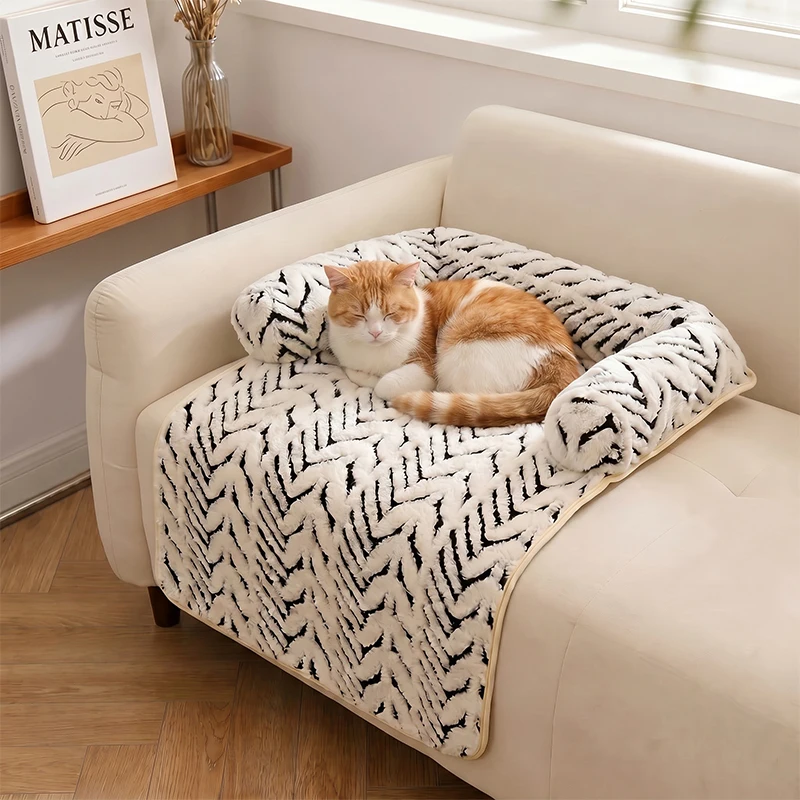 Cama Sofá para Cães e Gatos Pequenos e Médios Antiderrapante - Imagem 2