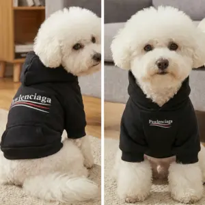 moletom para cães com forro de lã