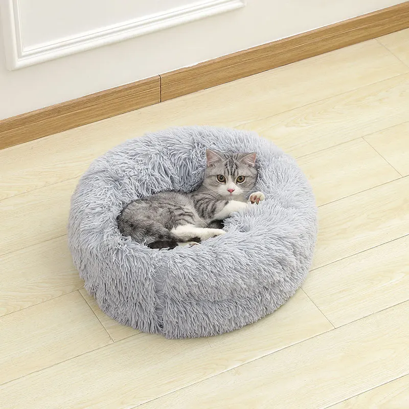 Cama Sofá para Cães e Gatos de Pelúcia Longa e Macia - Imagem 5