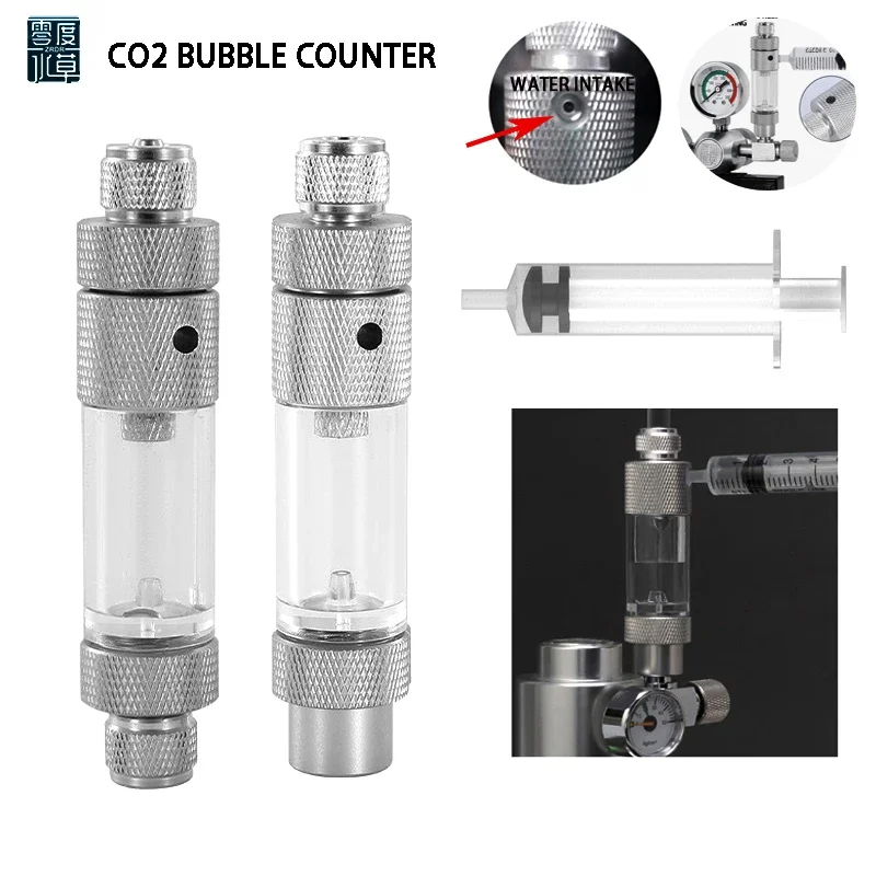 medidor de bolhas de co2 para aquário