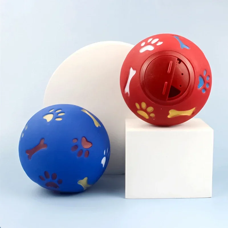 Bola Dispensadora de Ração para Cães e Gatos de Borracha - Imagem 4