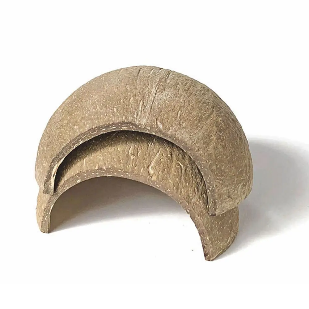 Ninho de Coco Natural para Hamster e Répteis S 6x10,5 cm - Imagem 2