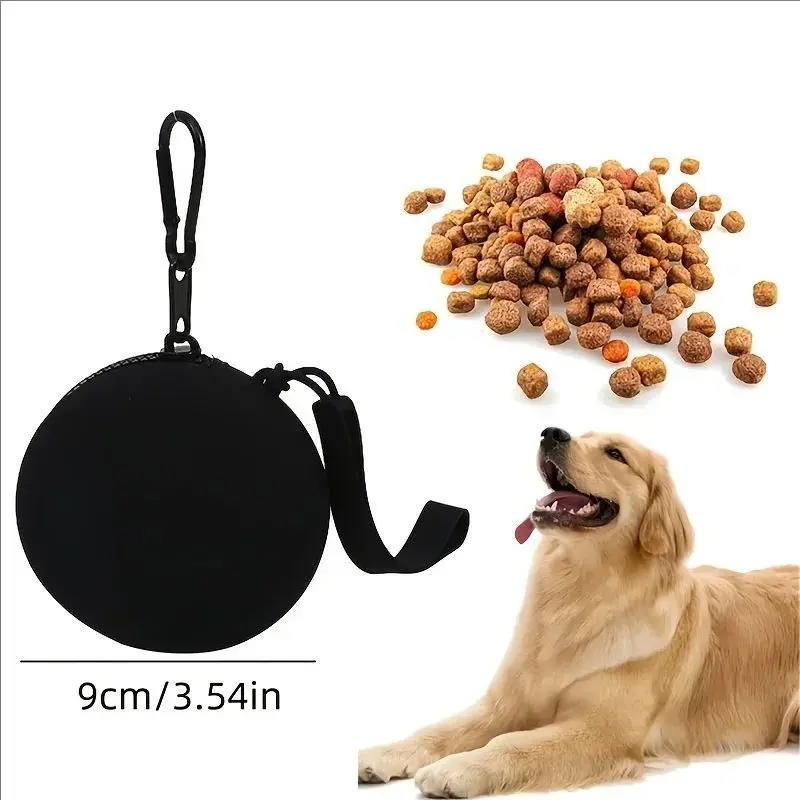Bolsa de Silicone para Petiscos para Cães e Gatos Portátil - Imagem 6