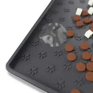 tapete de silicone para cães e gatos