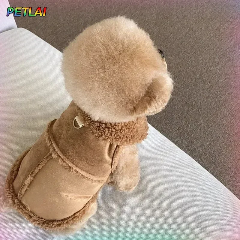 Colete para Cães Pequenos e Médios de Outono/Inverno com Revestimento Macio - Imagem 2