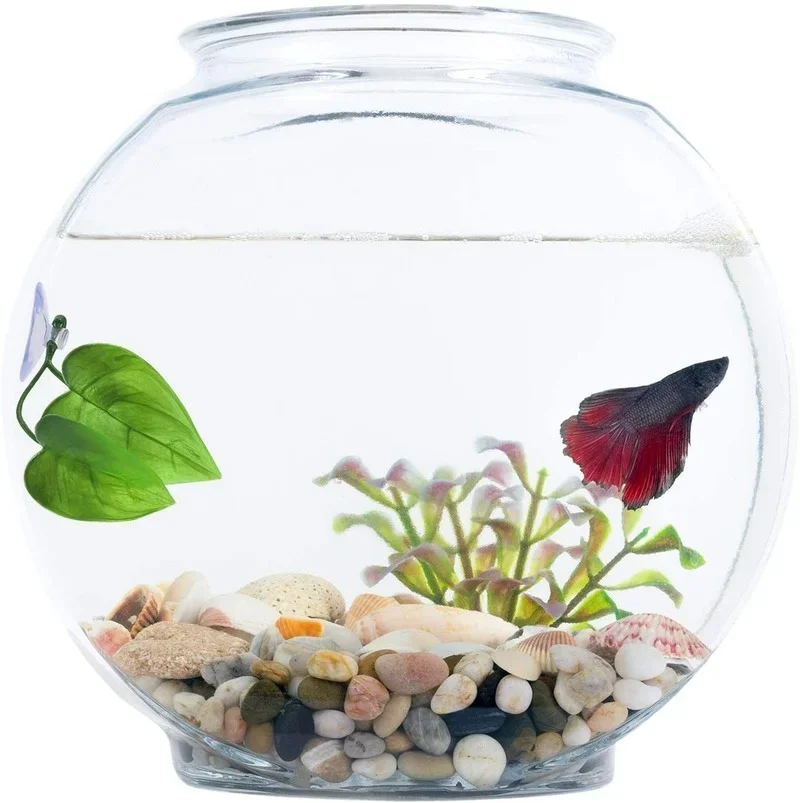 Rede de Folhas para Peixe Betta com Ventosa para Aquário - Imagem 6