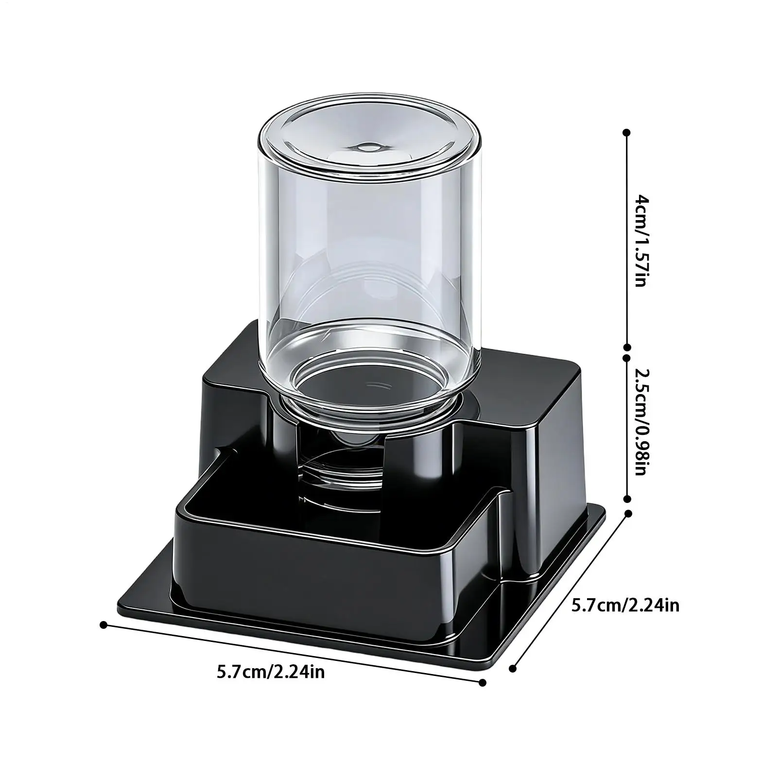 Dispensador de Água para Répteis 30 ml com Prato Destacável - Imagem 6