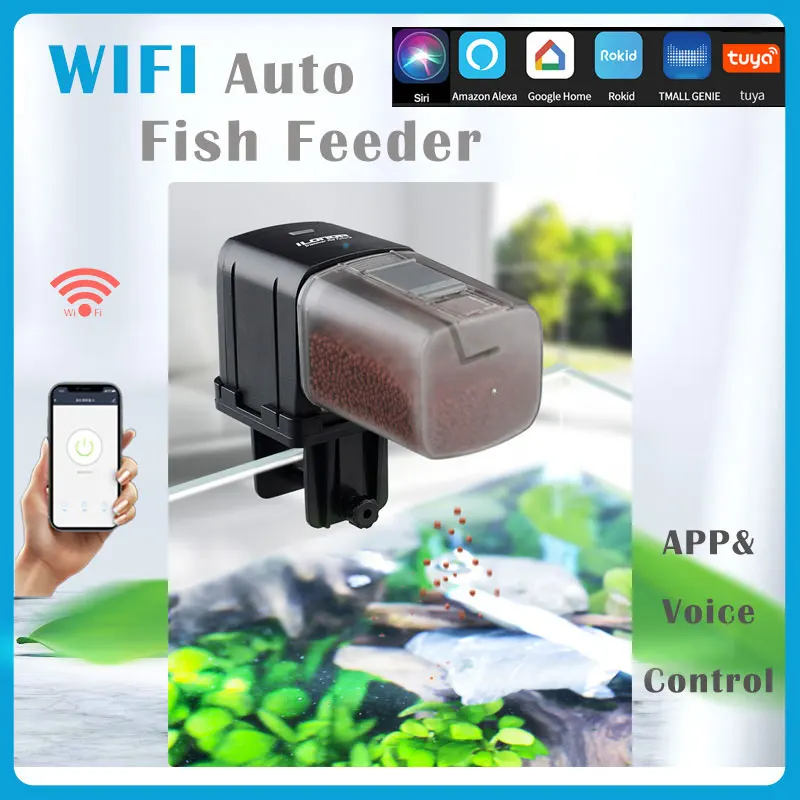 alimentador automático para aquário com wifi