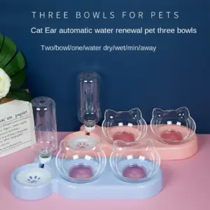 tigelas duplas elevadas para cães e gatos