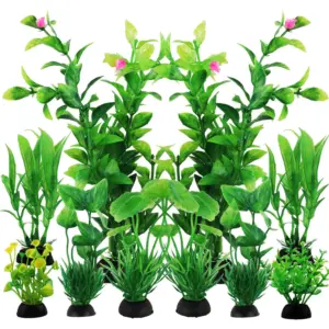 plantas artificiais para aquário