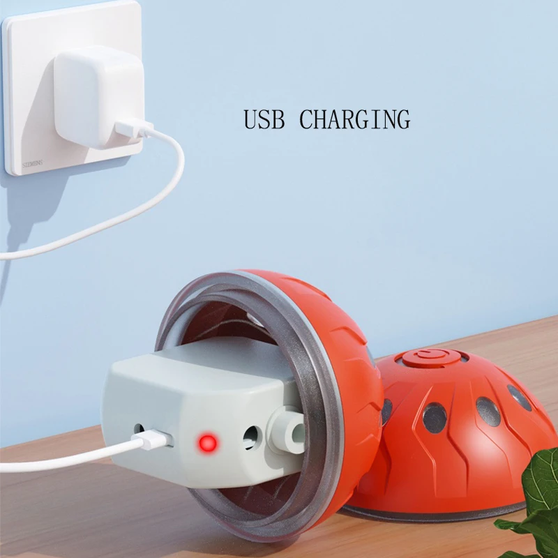 Bola de Brinquedo para Cães Recarregável USB Interativa - Imagem 5